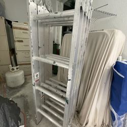 Werner M1-8-16 Folding Ladder Designed For 1 Or 2 Person Jobs Heavy Duty! Retails For $1,200