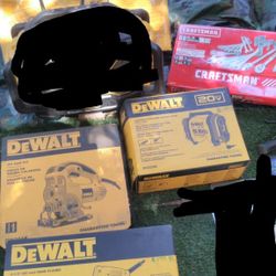 DeWalt Tools And Craftsman Tool Set