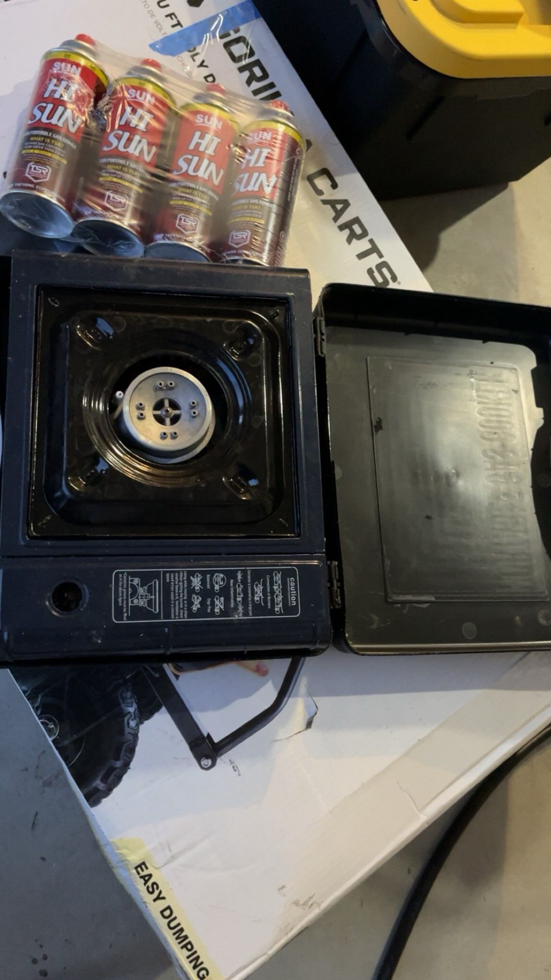 Butane Gas Camping Stove (Single Burner)