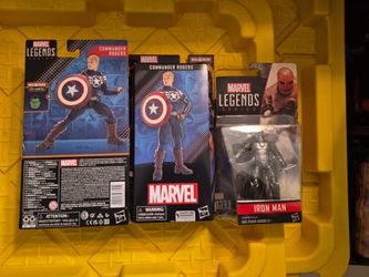 Captain America Marvel Legends / +  Ironman  Figures
