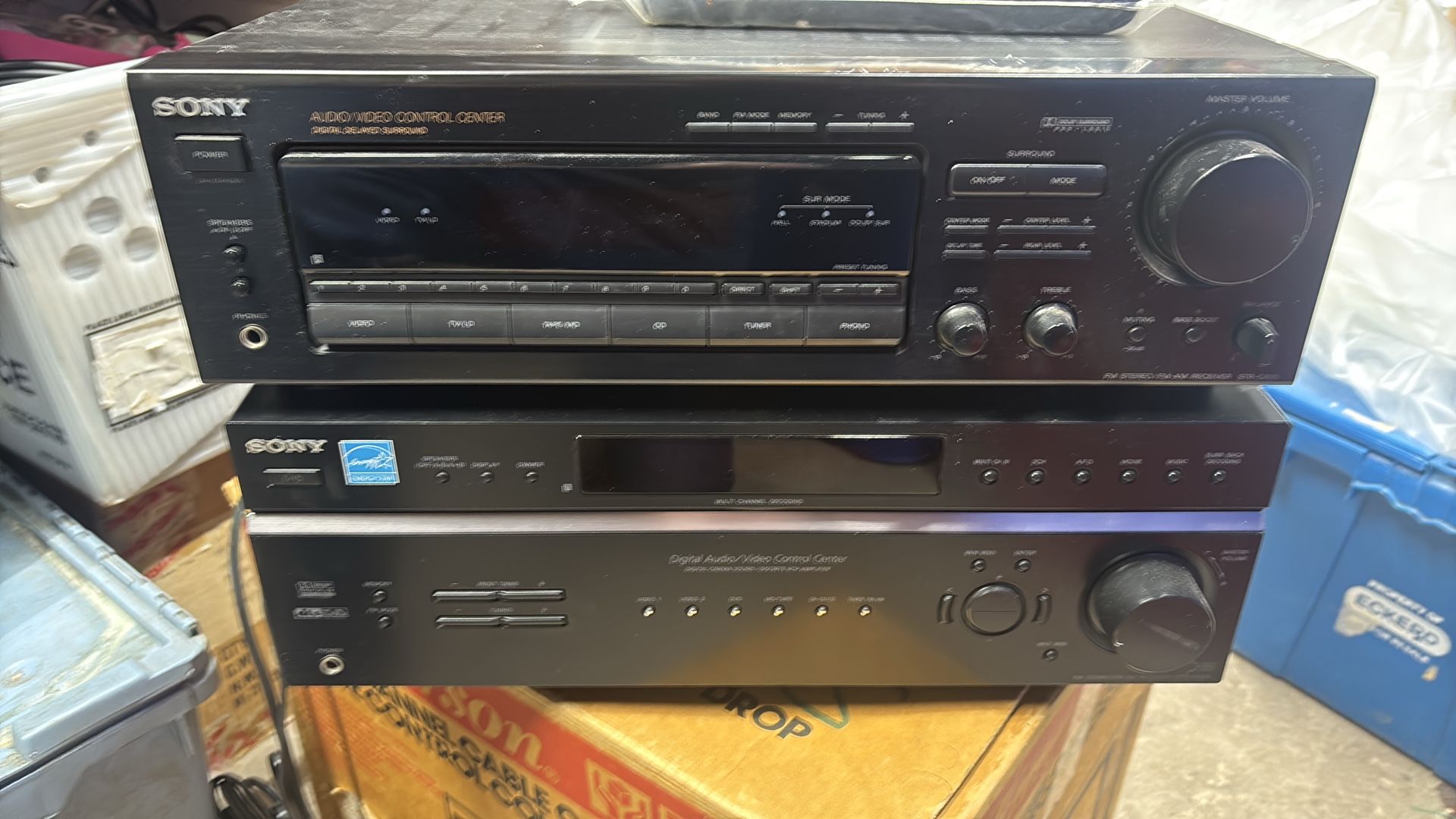 Sony receiver and surround sound