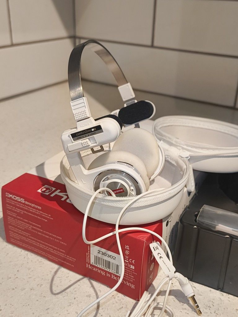 supreme Koss headphones 