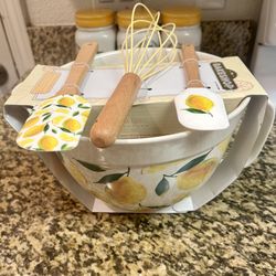Lemon Kitchen Items 
