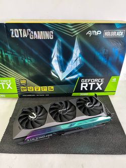 ZOTAC GAMING GeForce RTX 3080 AMP HoloBlack 10GB GDDR6X - Graphics Card, TESTED 