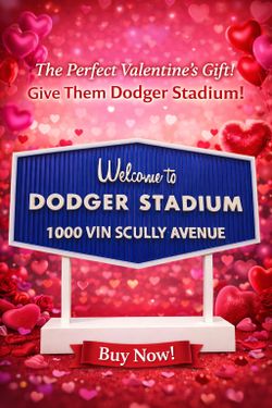 PERFECT Valentines DAY Gift! Welcome  Dodger Sign 