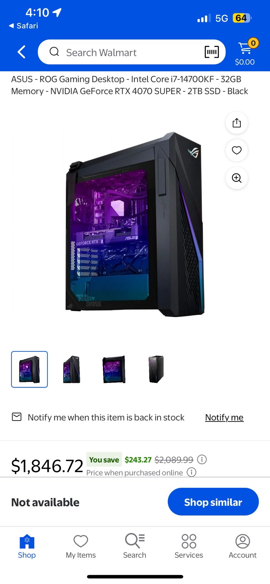 Great Gaming Pc (selling Monitor Keyboard/mouse And Mic+ Arm)
