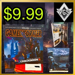 *RETRO* Game Informer Magazine – Crackdown 2 Cover Issue – October 2009