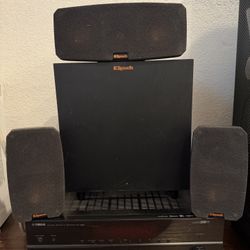 Yamaha Receiver Klipsch Speakers 