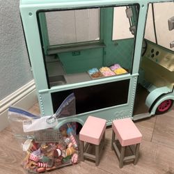 America Doll Ice Cream Truck 