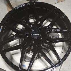 22" Giovanna Bogota Wheels Pirelli PZero Tires