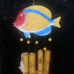 Set Of 3 Bamboo Wind Chimes 