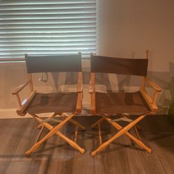 2 Directors Chairs 