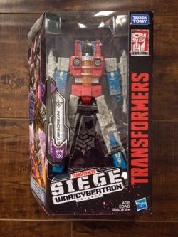 Starscream TRANSFORMERS jet 2019 SIEGE • Seekers DECEPTICON 📦👌🏼