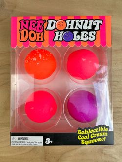 Needoh 4 pack Donut Holes