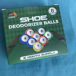 Pool table Shoe Deodorizer Balls 8 Pcs