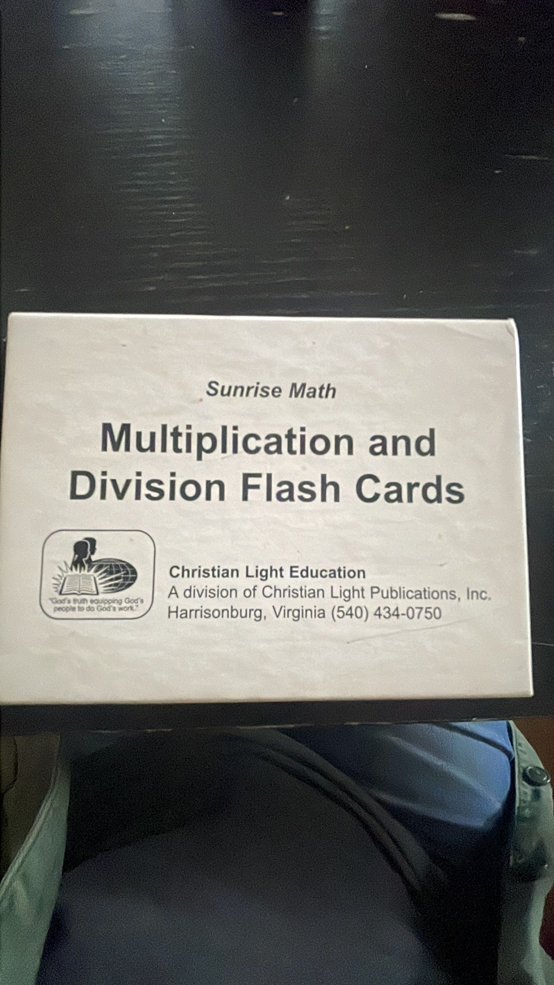 Multiplication And Division Flashcards