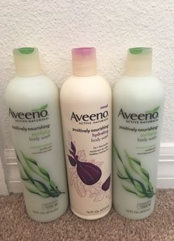 Aveeno active naturals 1 pint body wash, 5$ each