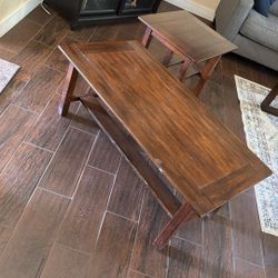 2 Brown  Coffee Tables