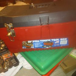 TWO TOOL BOXES. WITH TOOLS.    50.        TODAY.  ONLY