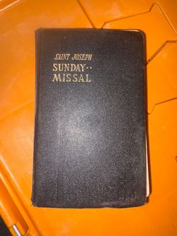 St Joseph’s Sunday Missal vintage 1960s