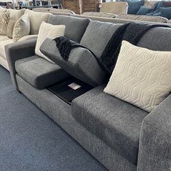 Gray Sofá Queen Sleeper 