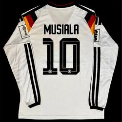Musiala Germany long sleeve World Cup jerseys