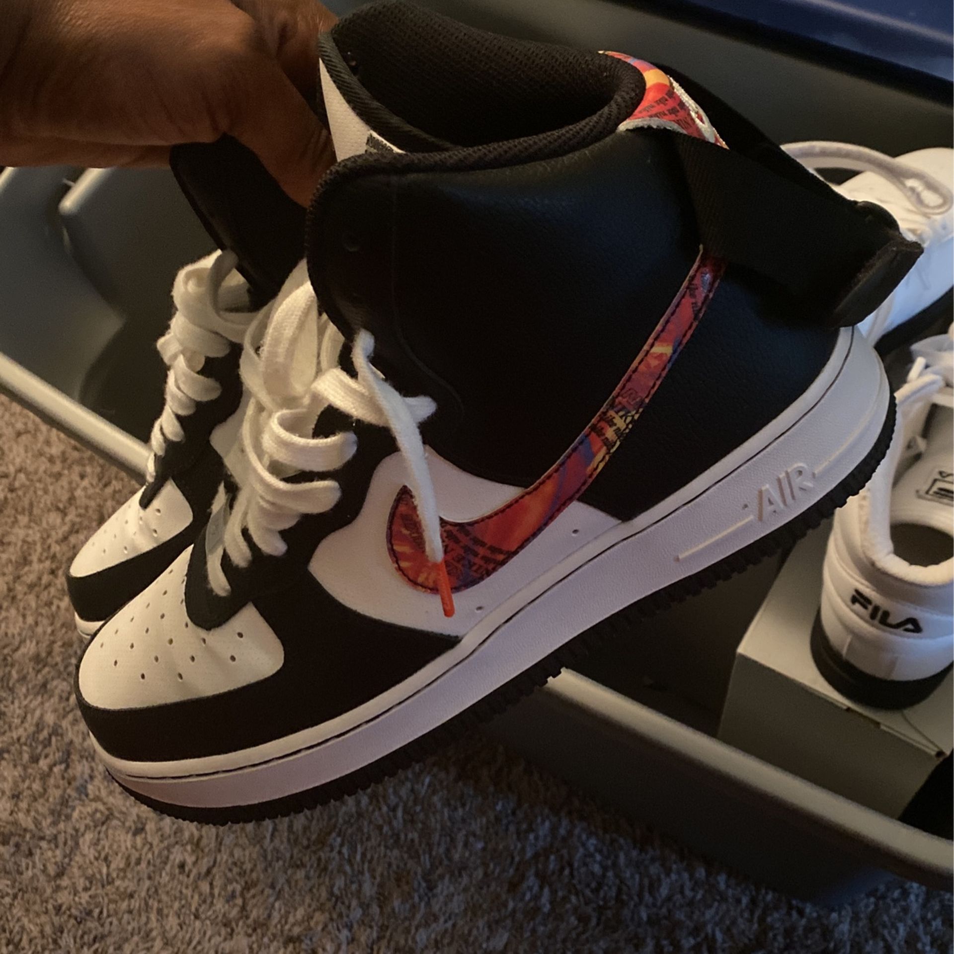 Nike Air Force Ones High Top Mens Size 1/2