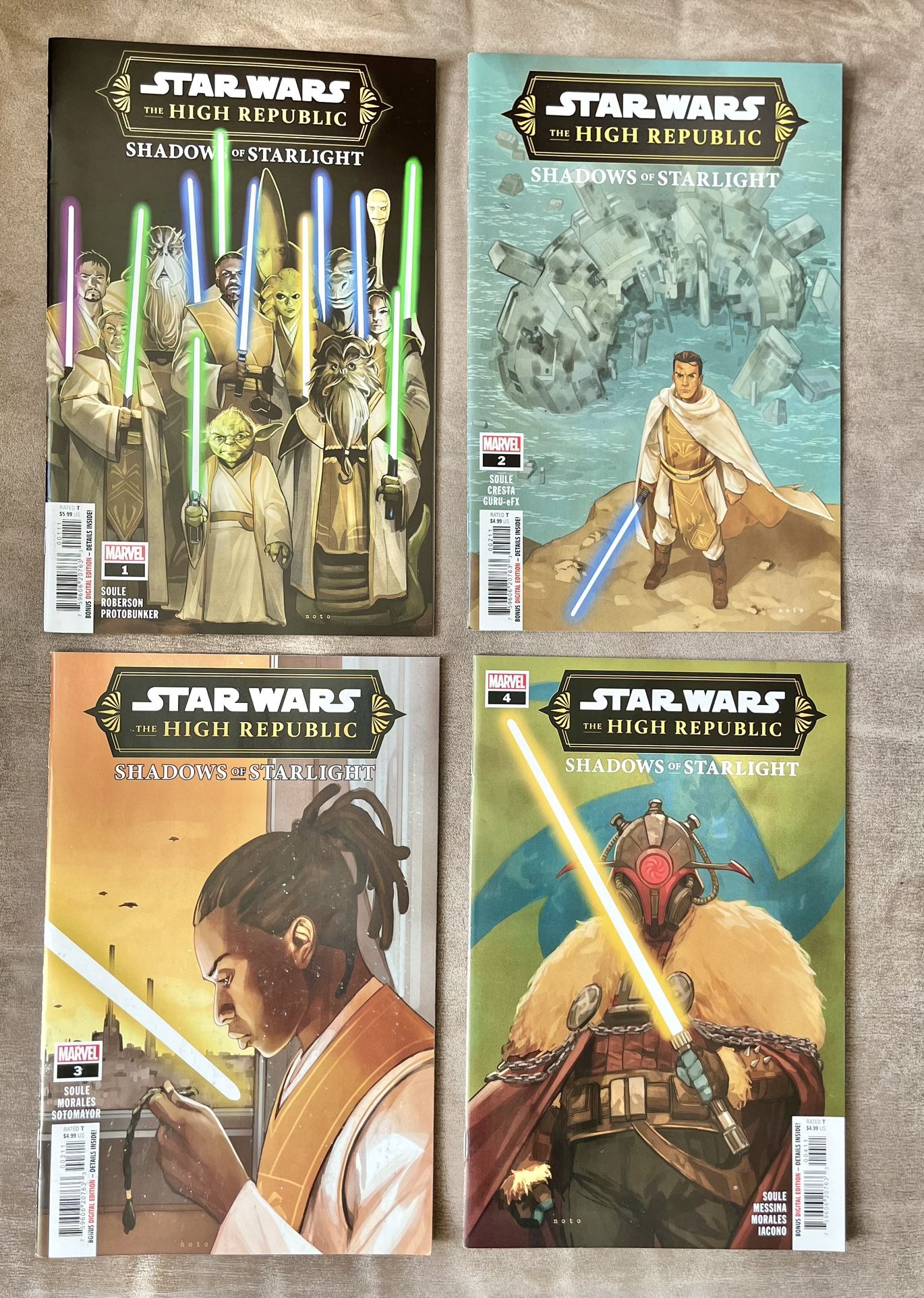 Star Wars: The High Republic: Shadows Of Starlight Issues #1-4