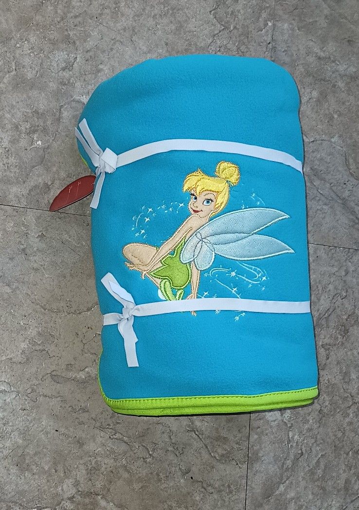 Disney Tinkerbell Fleece Blanket New