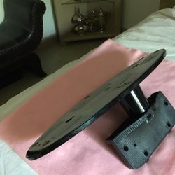 TV Stand (Black gloss) Sturdy Wall mount, or upright.