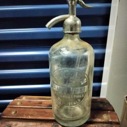 Antique Seltzer Glass Bottle