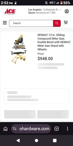 DEWALT 12in MITTER SAW W/DEWALT MITER SAW STAND WHEELS