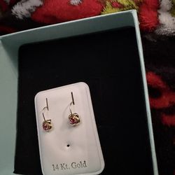 14k gold earrings