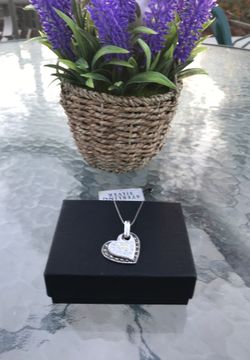 Sterling Silver Heart Necklace