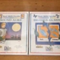 NIB Didax Hands On Phonics Basic Skills Puzzles