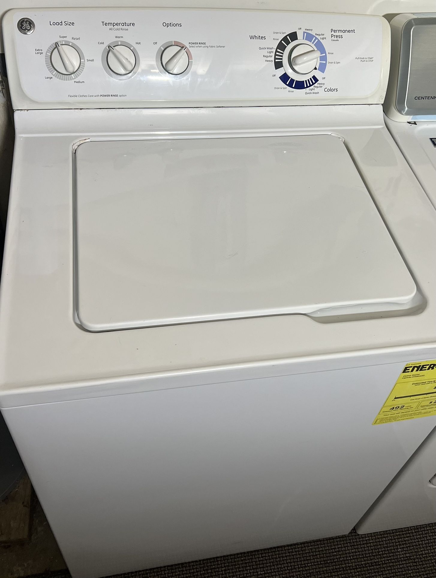 GE Washer Top Load Works Perfectly Excellent Condition
