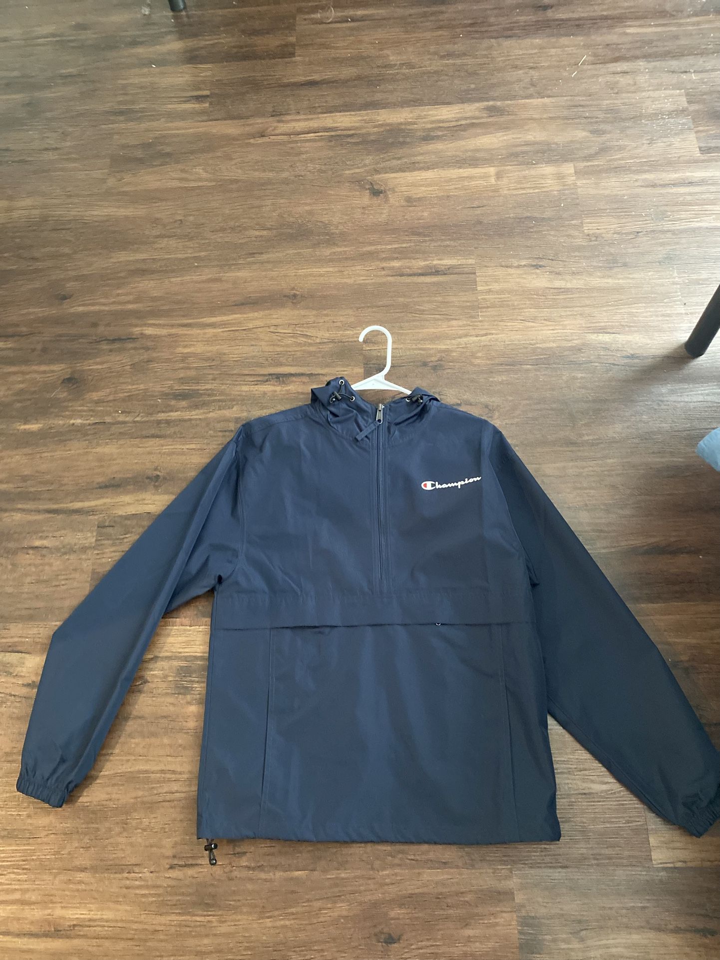Champion Navy Blue Windbreaker