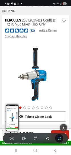 Hercules 1/2" Mud Mixer