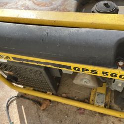  Wacker Neuson GP5600A portable generator