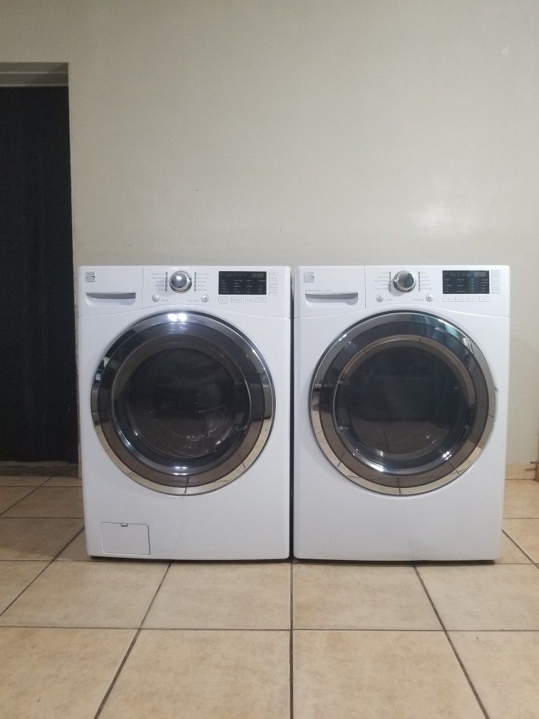 Kenmore washer And Electric dryer Free Deliver And Install 6 Month warranty 