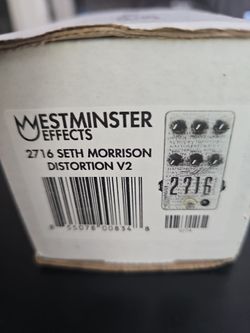 Westminster Effects Distortion V2 Guitar Pedal