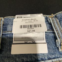 Cowboy Pants Ariat Levi’s Cinch 38x30 36x30 New