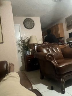 Sofa and chest