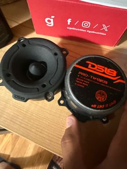 ds18 tweeters pair