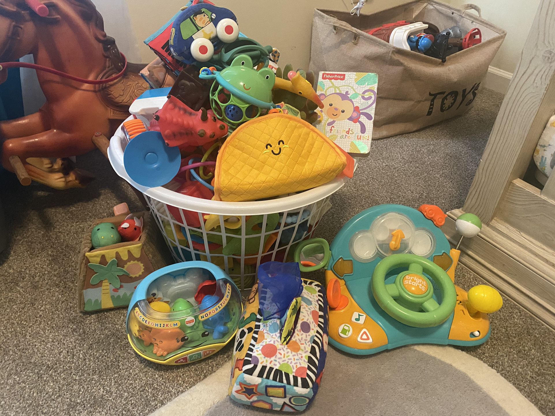 Entire Lot Of Baby Toys