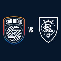 (2) $40 Each San Diego FC vs. Real Salt Lake  Sat • Apr 26, 2025 • 04:30 PM San Diego, CA — Snapdragon Stadium