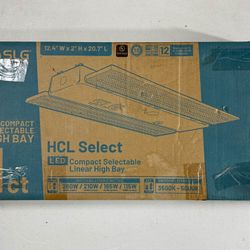 SLG LED Compact High Bay Light – Selectable Watt & Color – New in Box