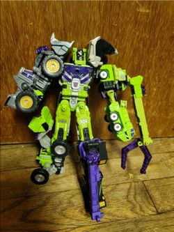 Devastator Transformers Constructicon  Combiner WalMart Exclusive Hasbro 2008