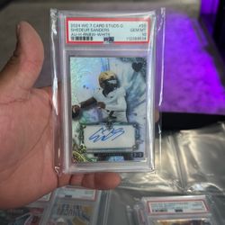 Shedeur Sanders Rookie Auto