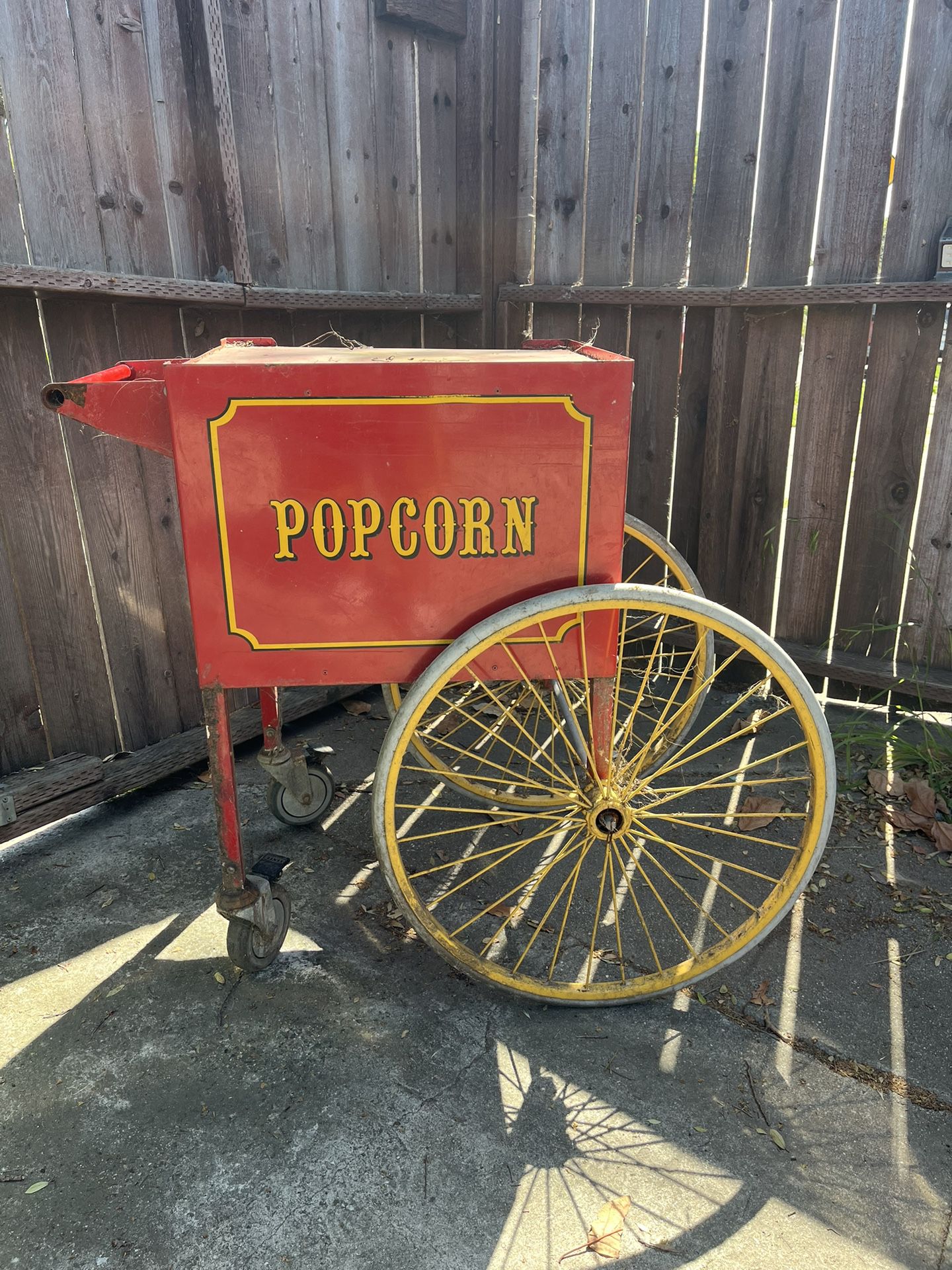 Popcorn Machine Cart 